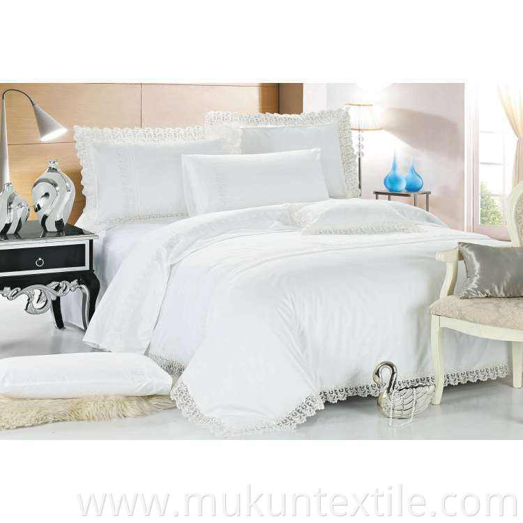  Cotton Embroidery Bedding Set